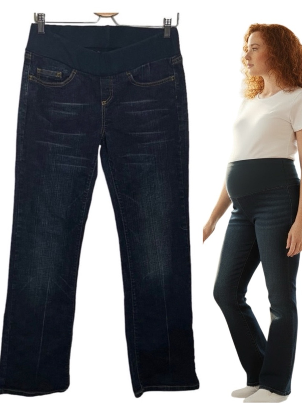 MOTHERHOOD Dark Wash Maternity Women’s Jeans
